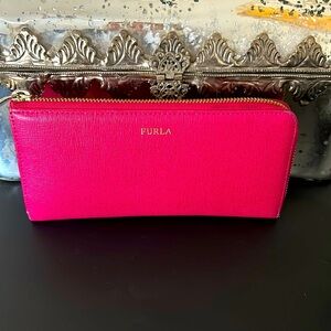Furla Pink Zip Around SALE